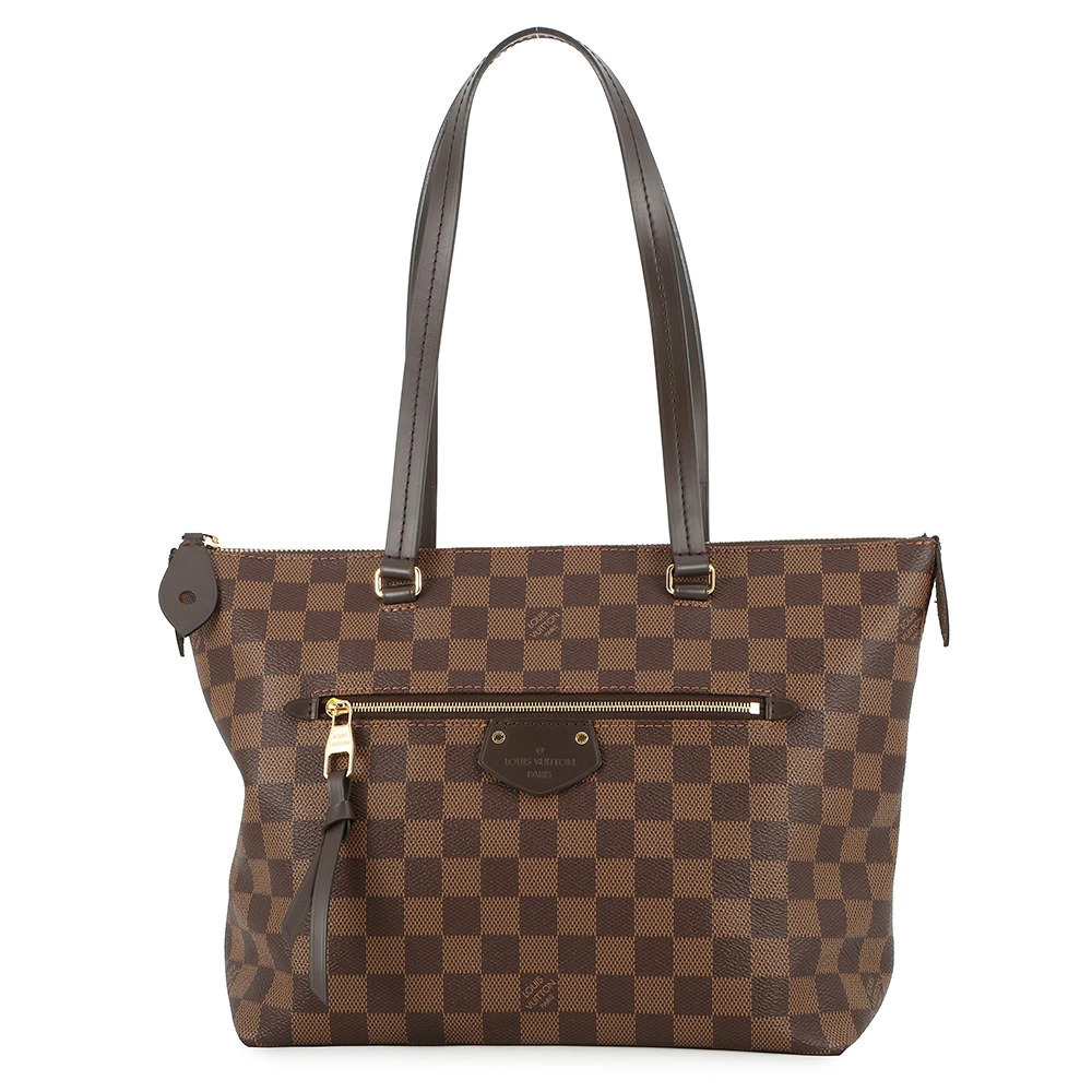Louis Vuitton Damier Ebene Brown Iena Tote Bag Shoulder